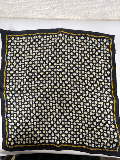 Chanel Black Scarves A-18990