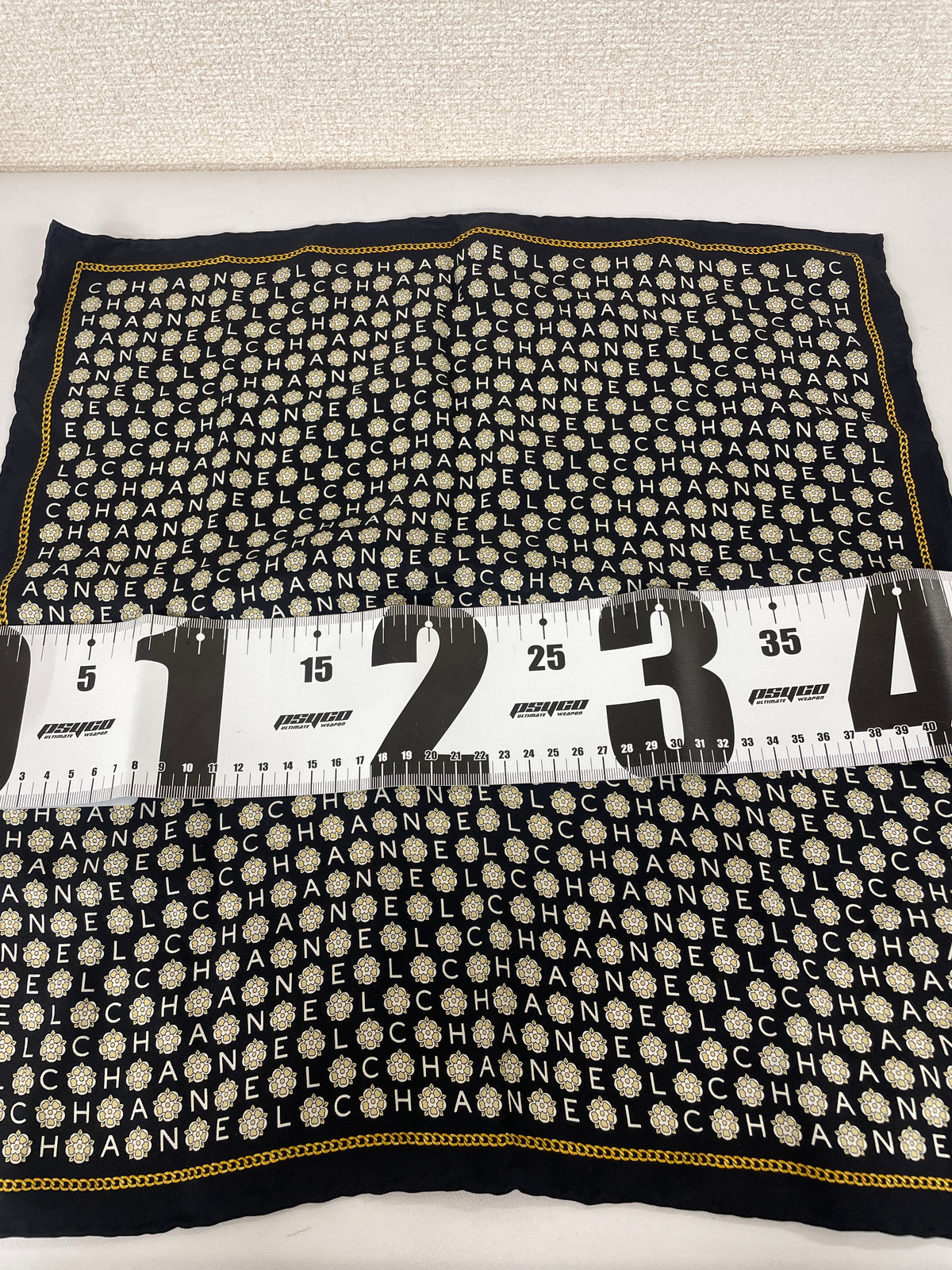 Chanel Black Scarves A-18990