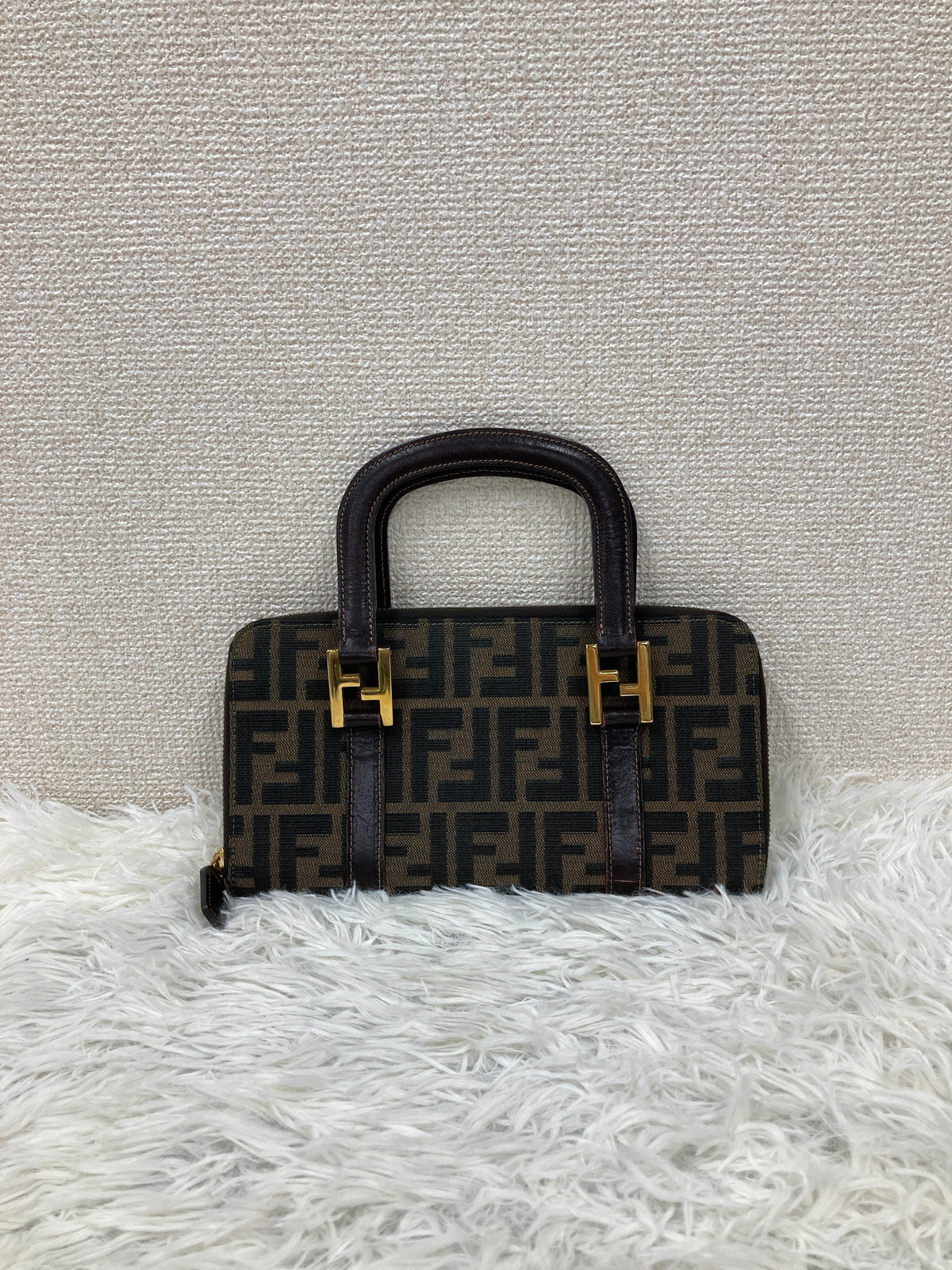 Fendi Brown Handle Bags A-19012