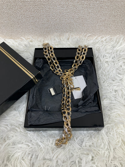 Saint Laurent Gold Necklaces A-19023
