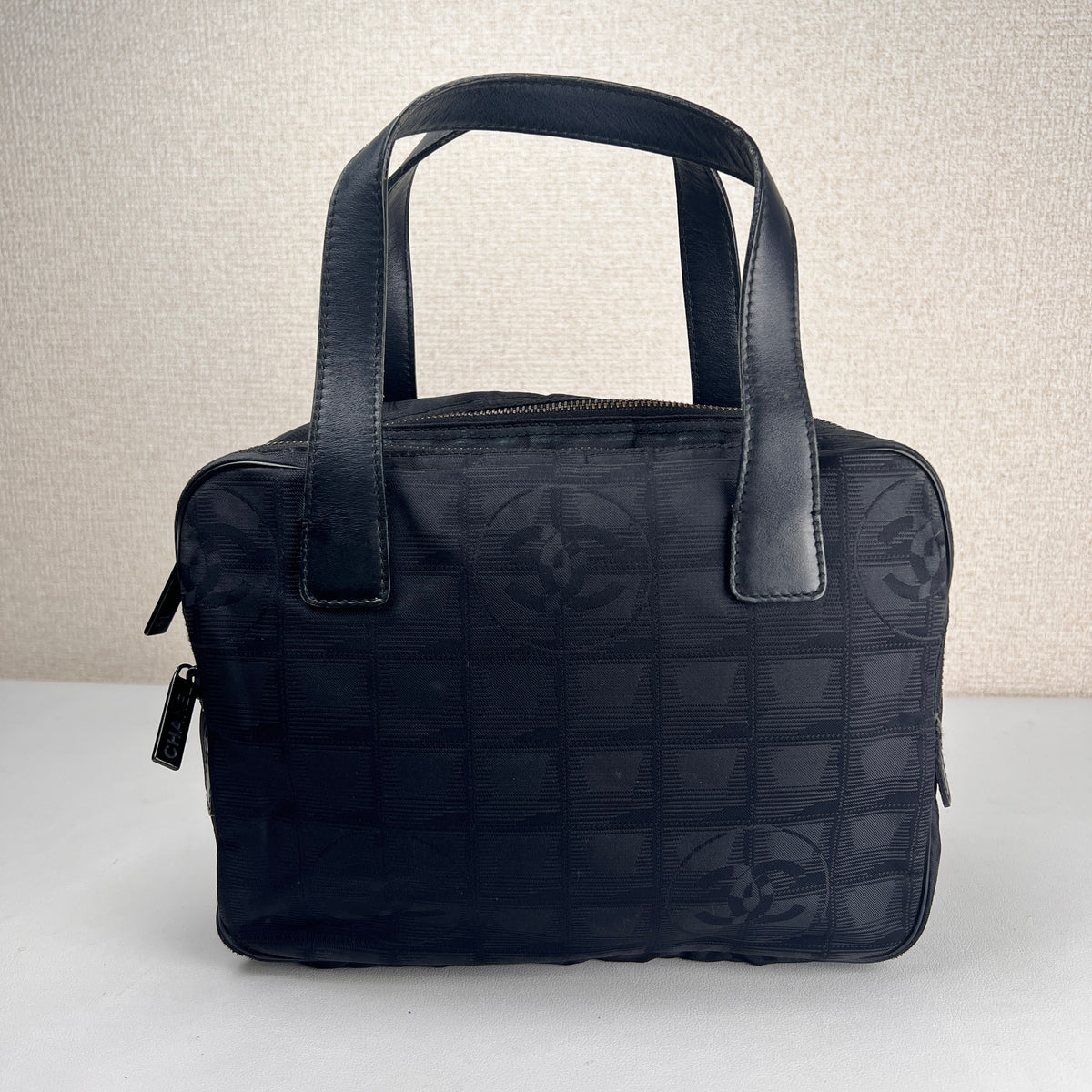Chanel Black Handle Bags A-19034