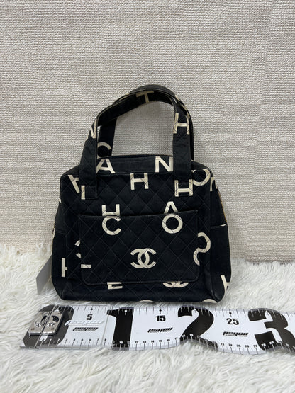 Chanel Black Handle Bags A-19035