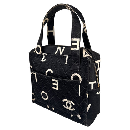 Chanel Black Handle Bags A-19035