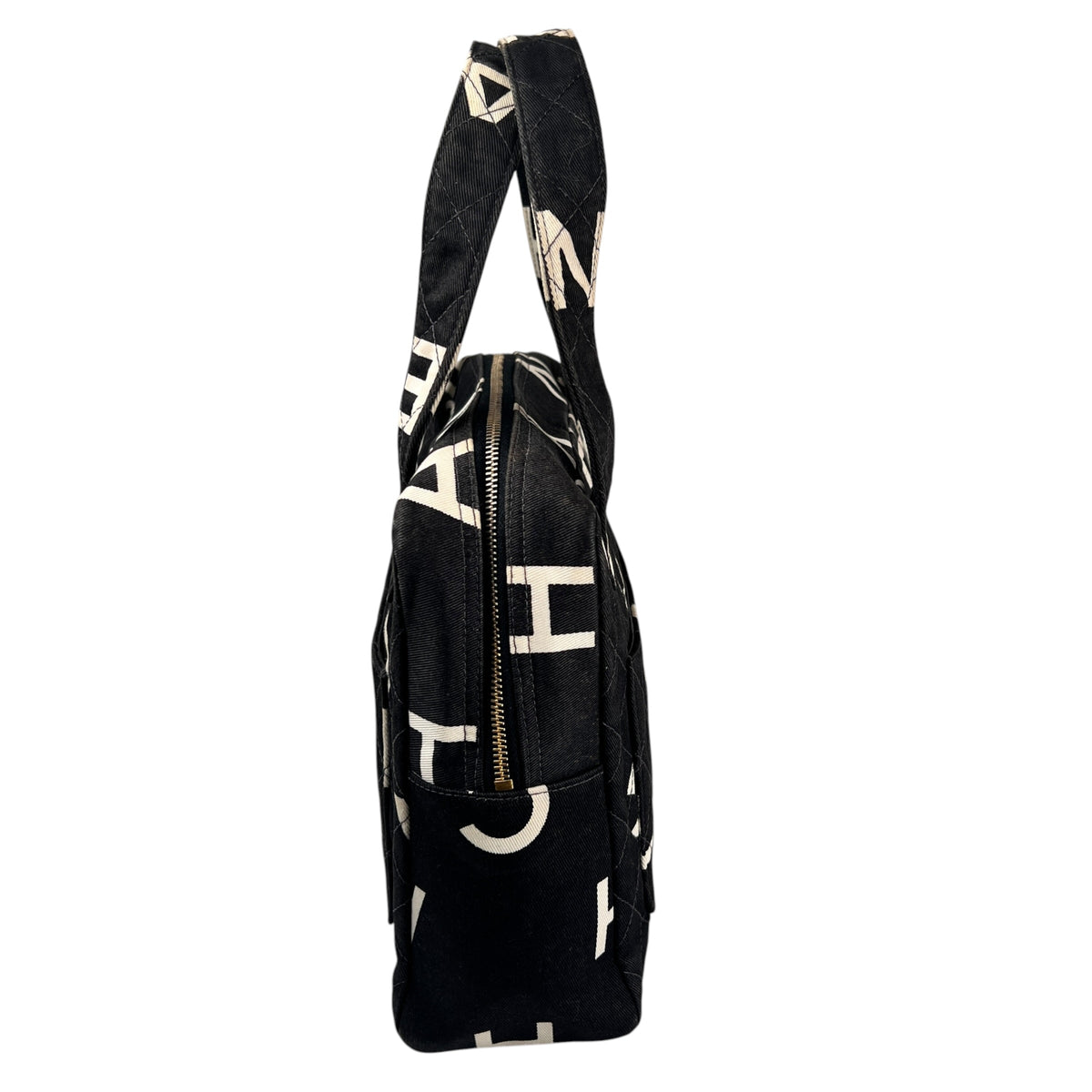 Chanel Black Handle Bags A-19035