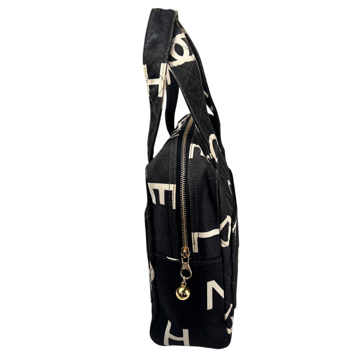 Chanel Black Handle Bags A-19035
