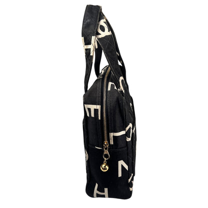 Chanel Black Handle Bags A-19035