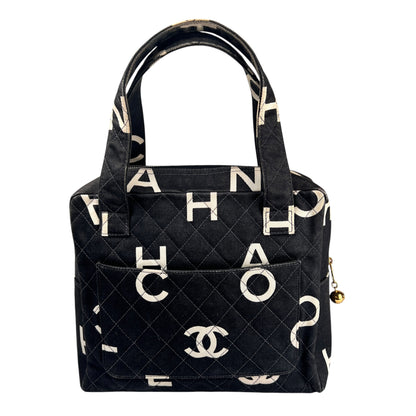 Chanel Black Handle Bags A-19035