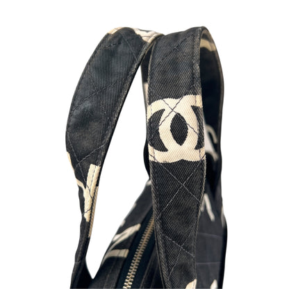 Chanel Black Handle Bags A-19035