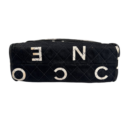 Chanel Black Handle Bags A-19035