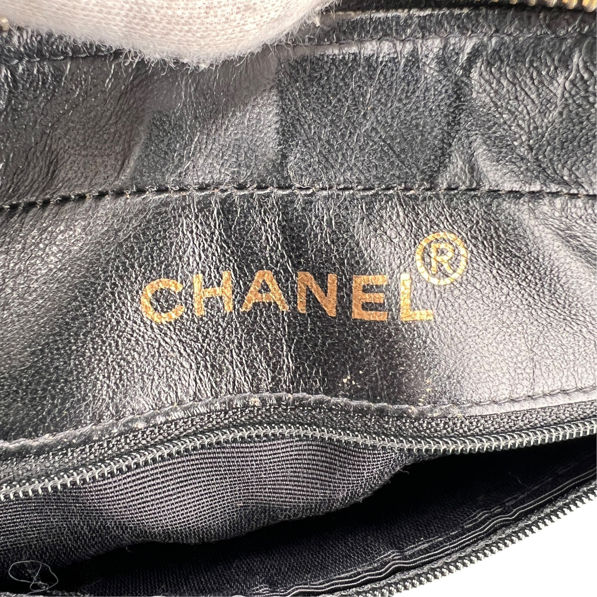 Chanel Black Handle Bags A-19035