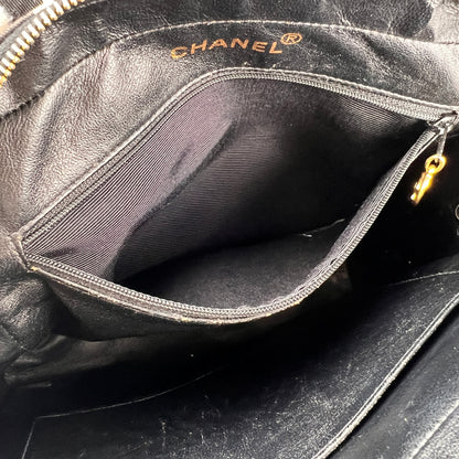 Chanel Black Handle Bags A-19035