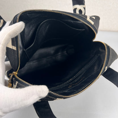 Chanel Black Handle Bags A-19035