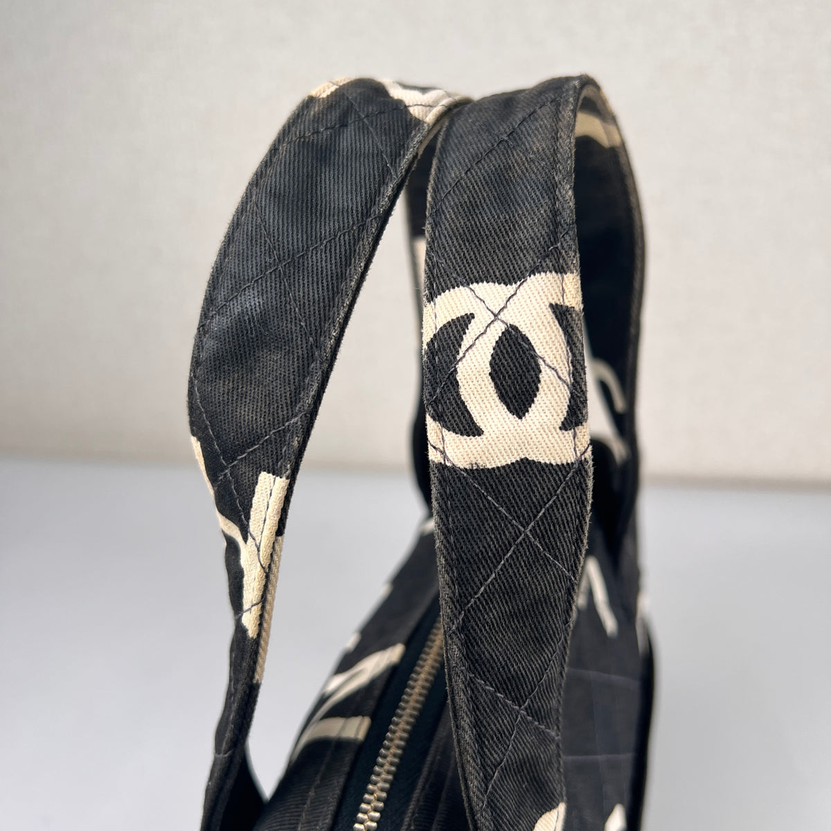 Chanel Black Handle Bags A-19035