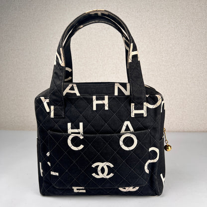 Chanel Black Handle Bags A-19035