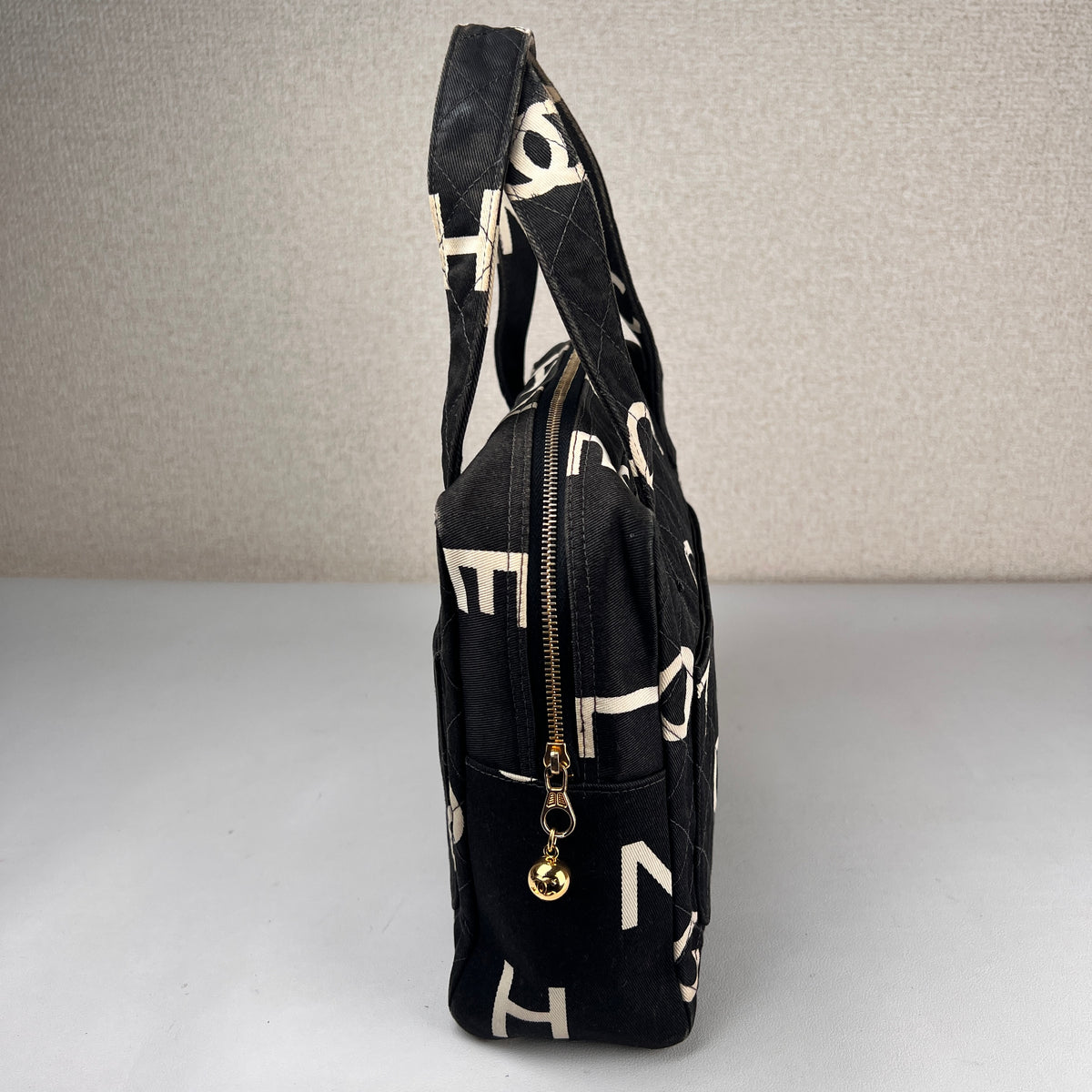 Chanel Black Handle Bags A-19035