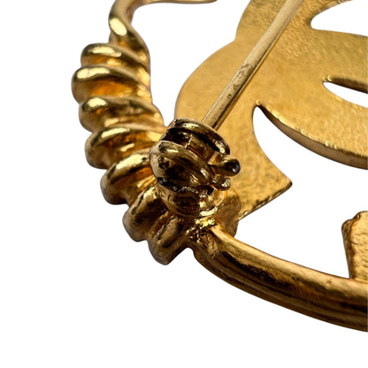 Chanel Gold Brooches A-19038