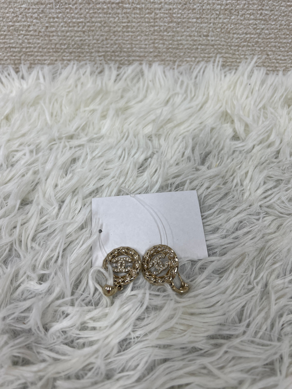 Chanel Silver Earrings A-19040