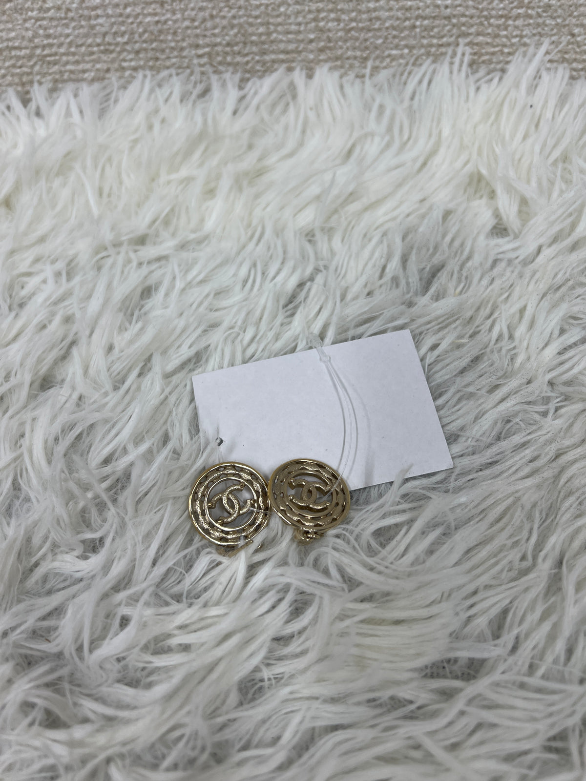 Chanel Silver Earrings A-19040