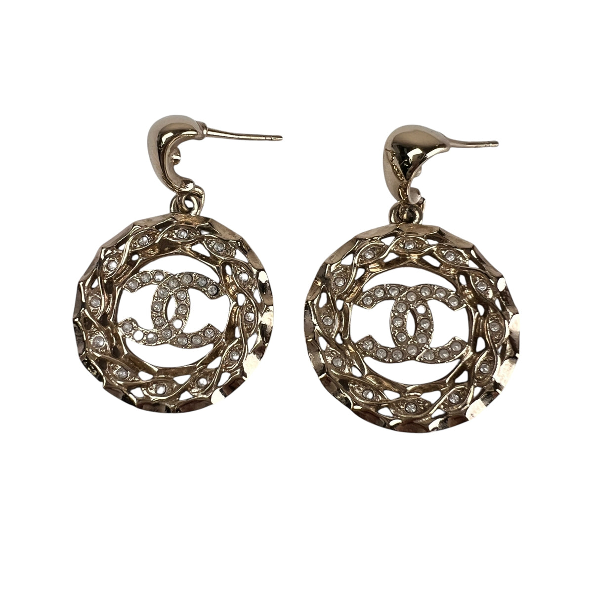 Chanel Silver Earrings A-19040