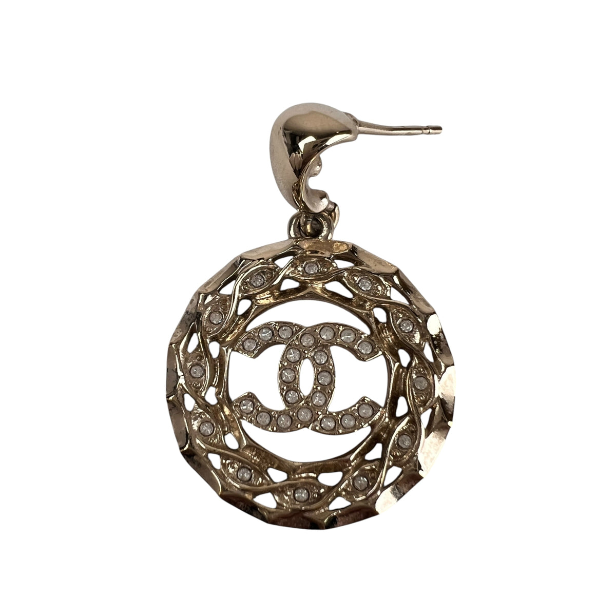 Chanel Silver Earrings A-19040