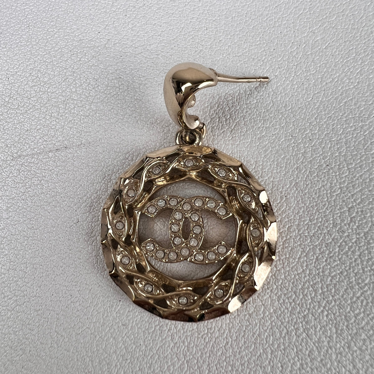 Chanel Silver Earrings A-19040