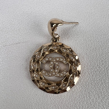 Chanel Silver Earrings A-19040