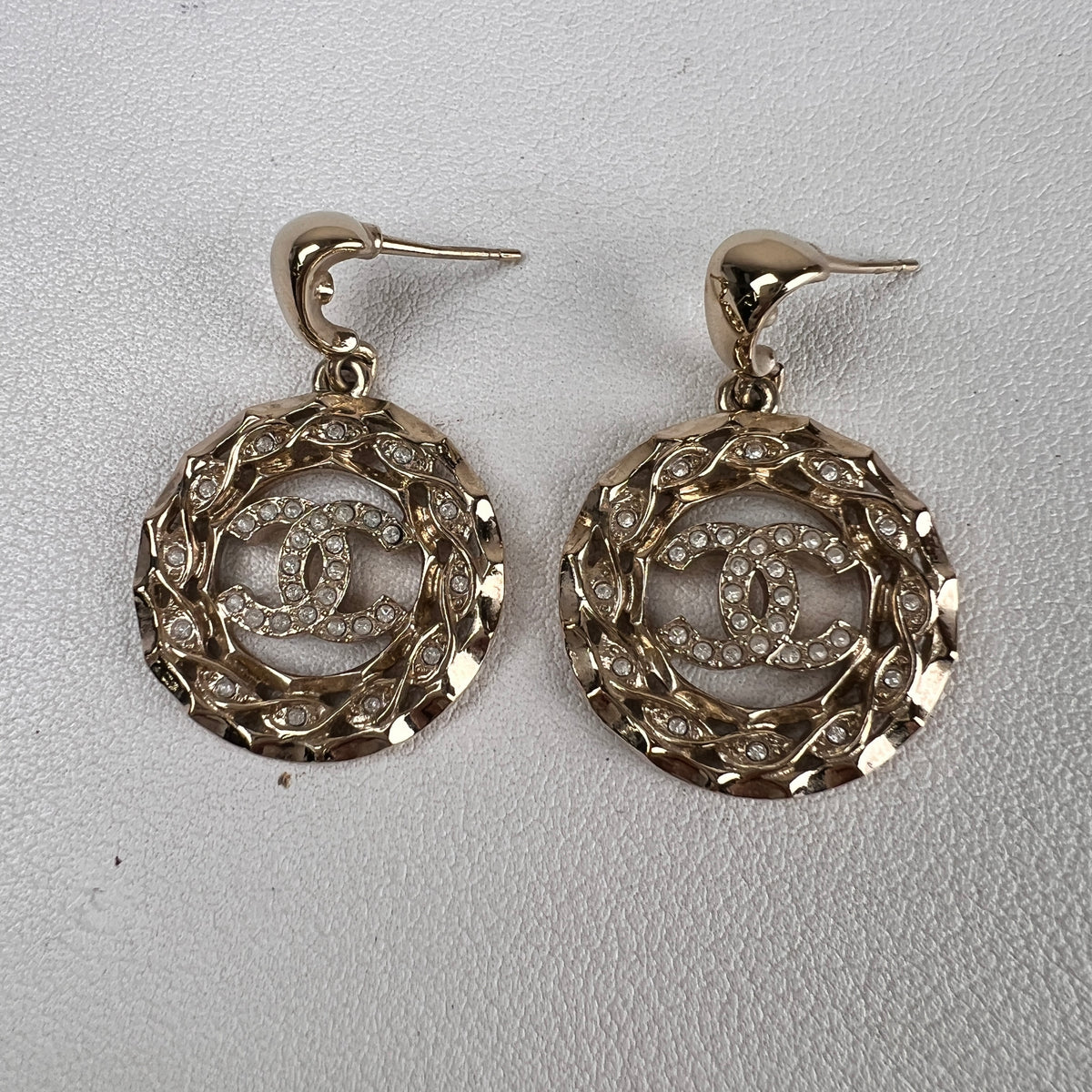 Chanel Silver Earrings A-19040