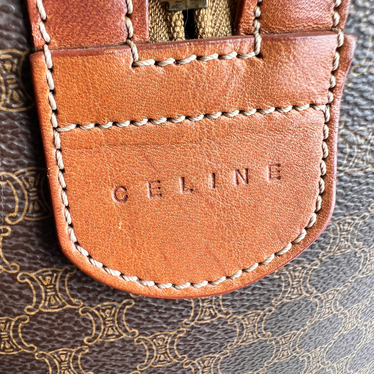 Celine Brown Travel Bags A-19057