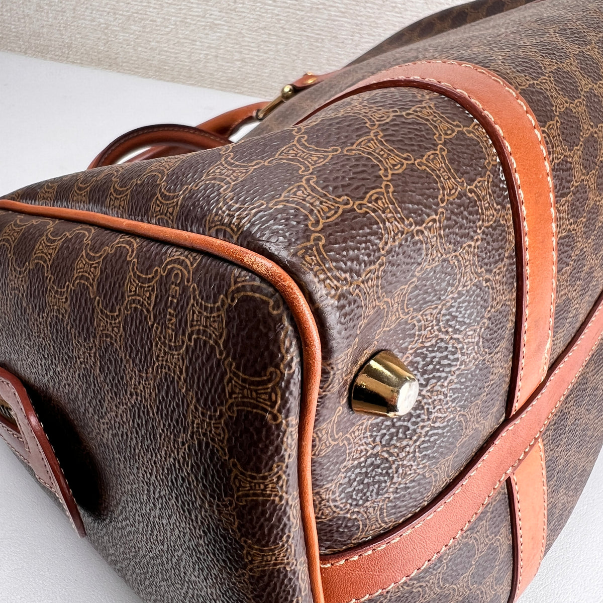 Celine Brown Travel Bags A-19057