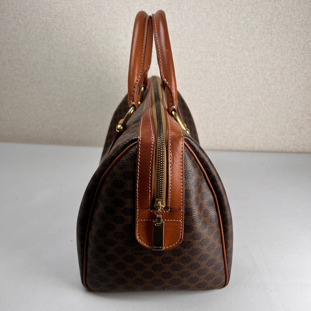 Celine Brown Travel Bags A-19057