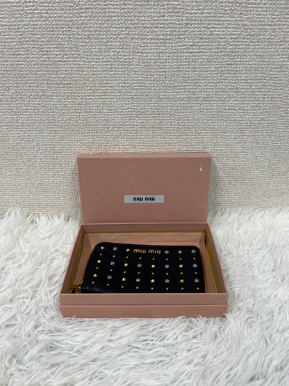 Miu Miu Black Wallets A-19064