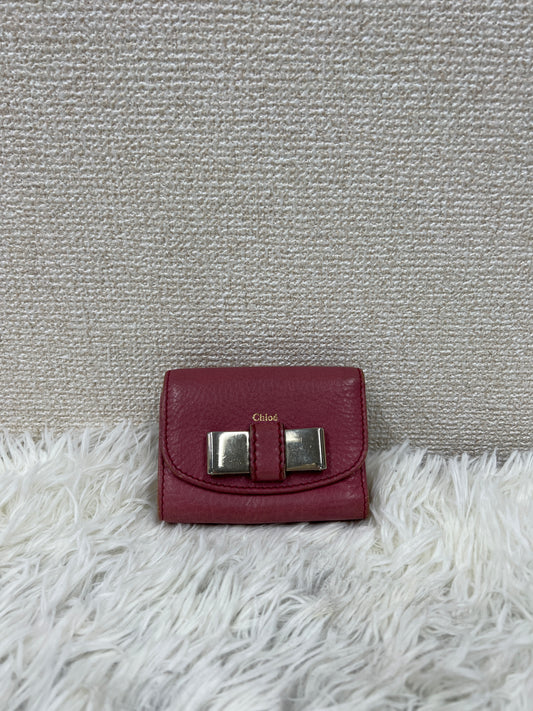 Chloe Pink Wallets A-19072
