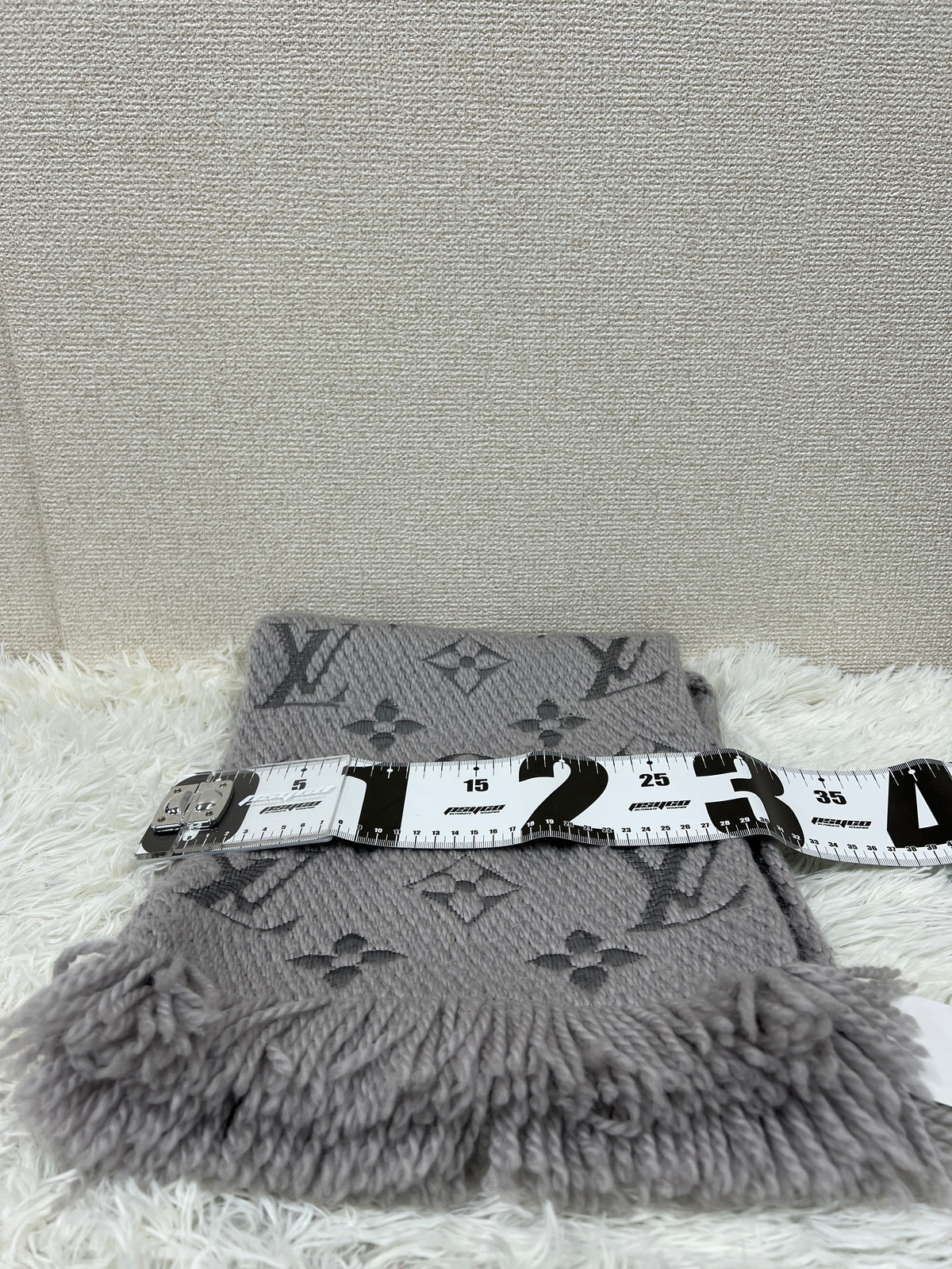 Louis Vuitton Gray Scarves A-19077
