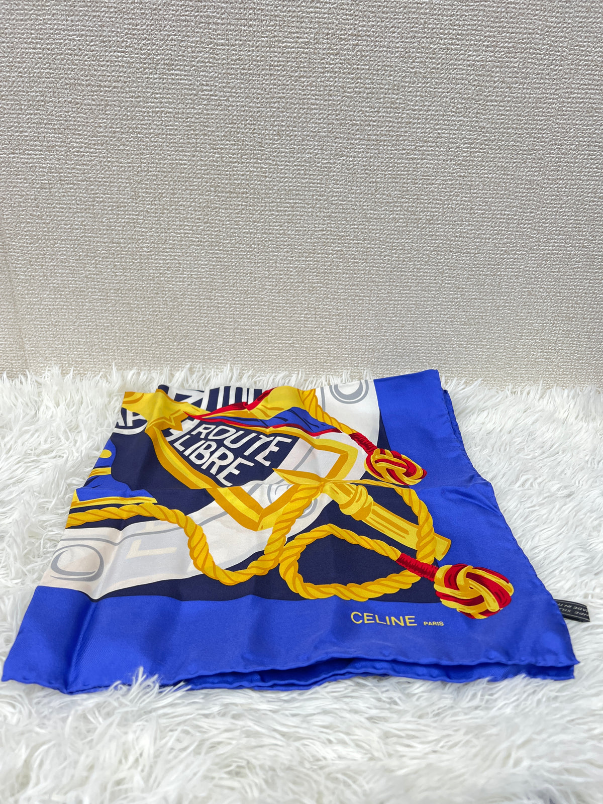 Celine Blue Scarves A-19079