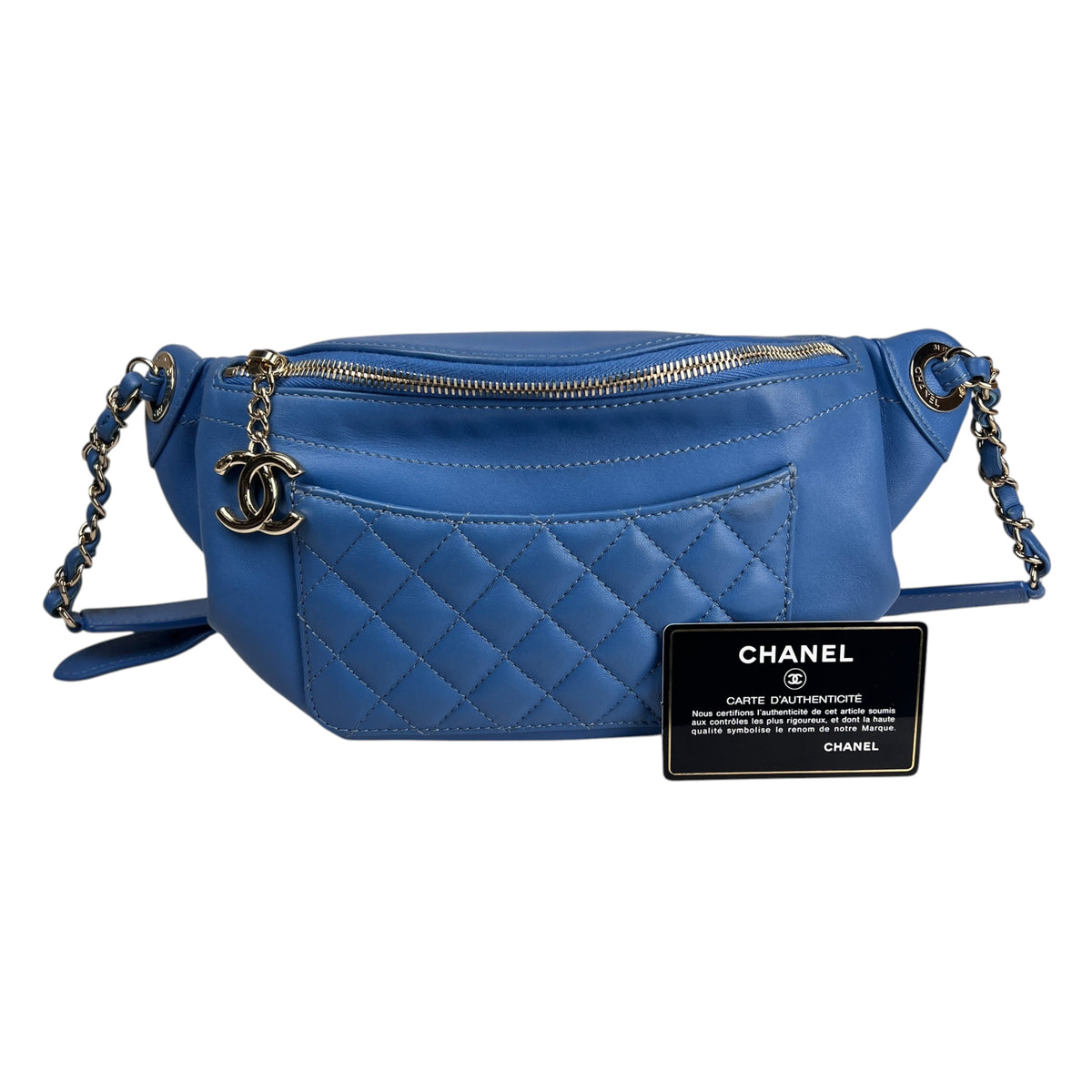 Chanel Blue Shoulder Bags A-19095