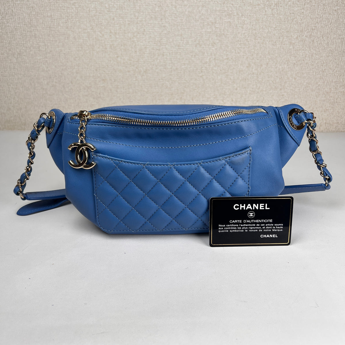 Chanel Blue Shoulder Bags A-19095