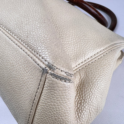 Chanel White Handle Bags A-19105