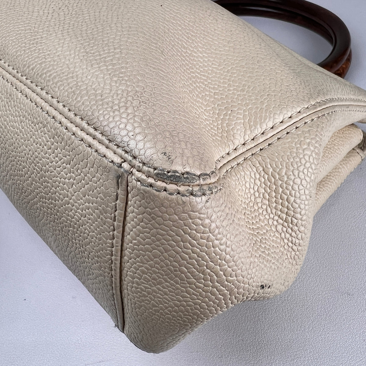 Chanel White Handle Bags A-19105
