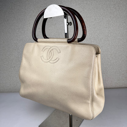 Chanel White Handle Bags A-19105