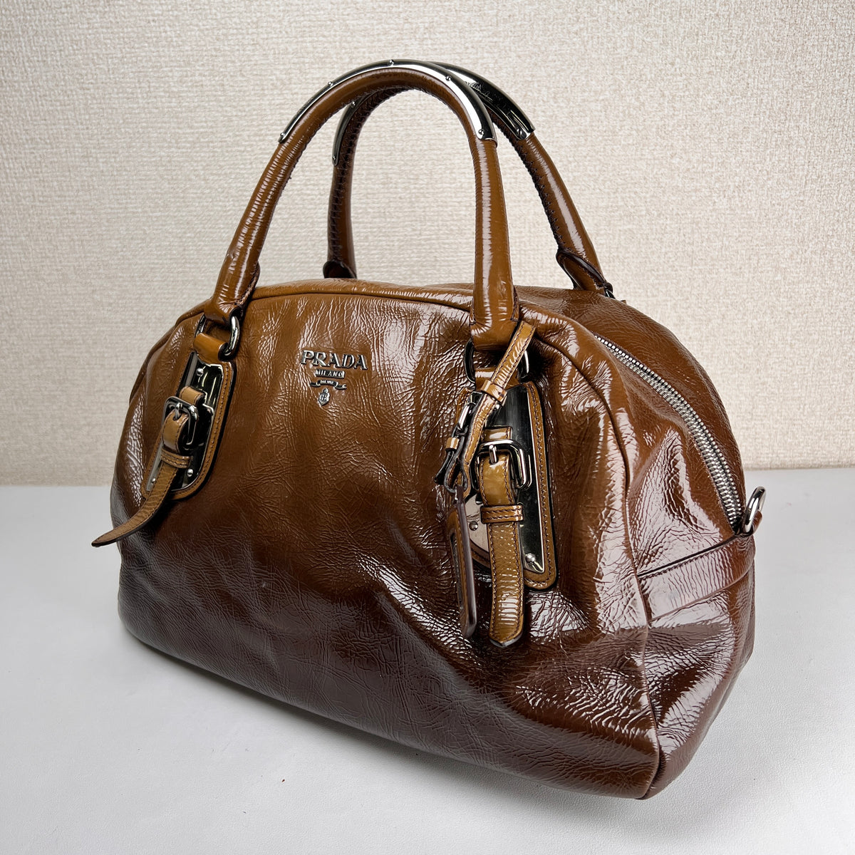 Prada Brown Shoulder Bags A-19110