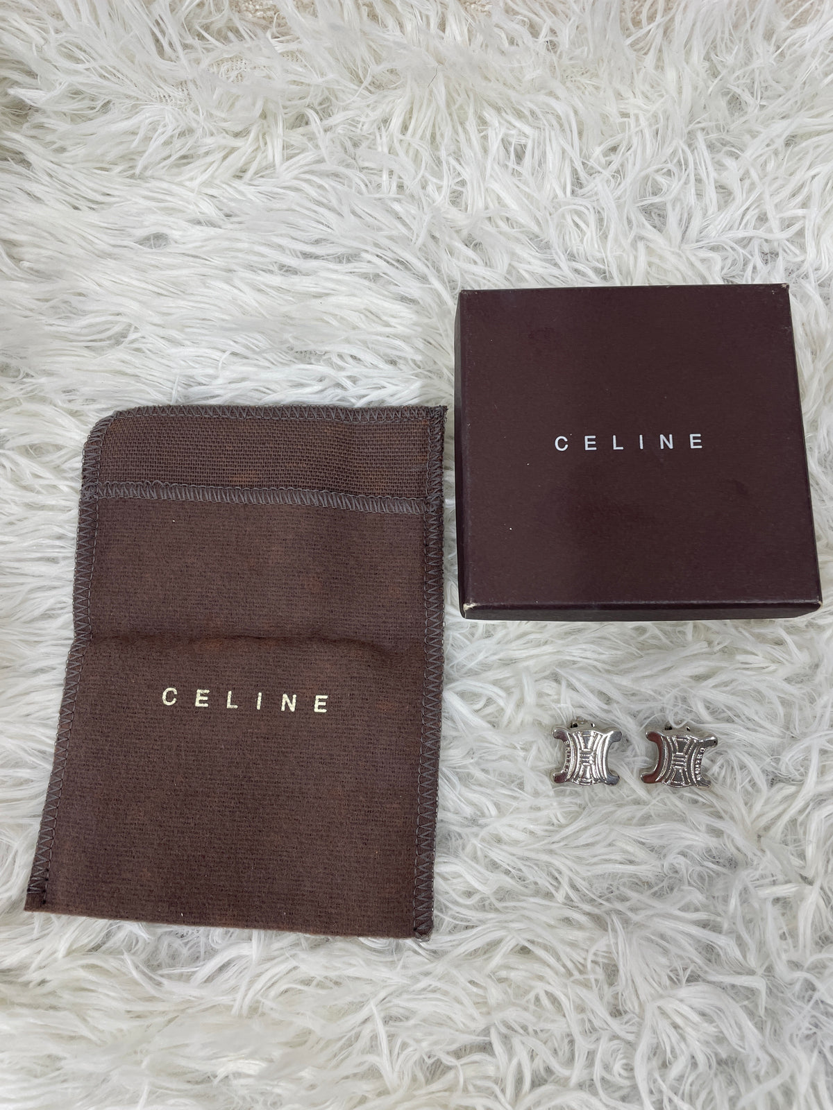 Celine Silver Earrings A-19129