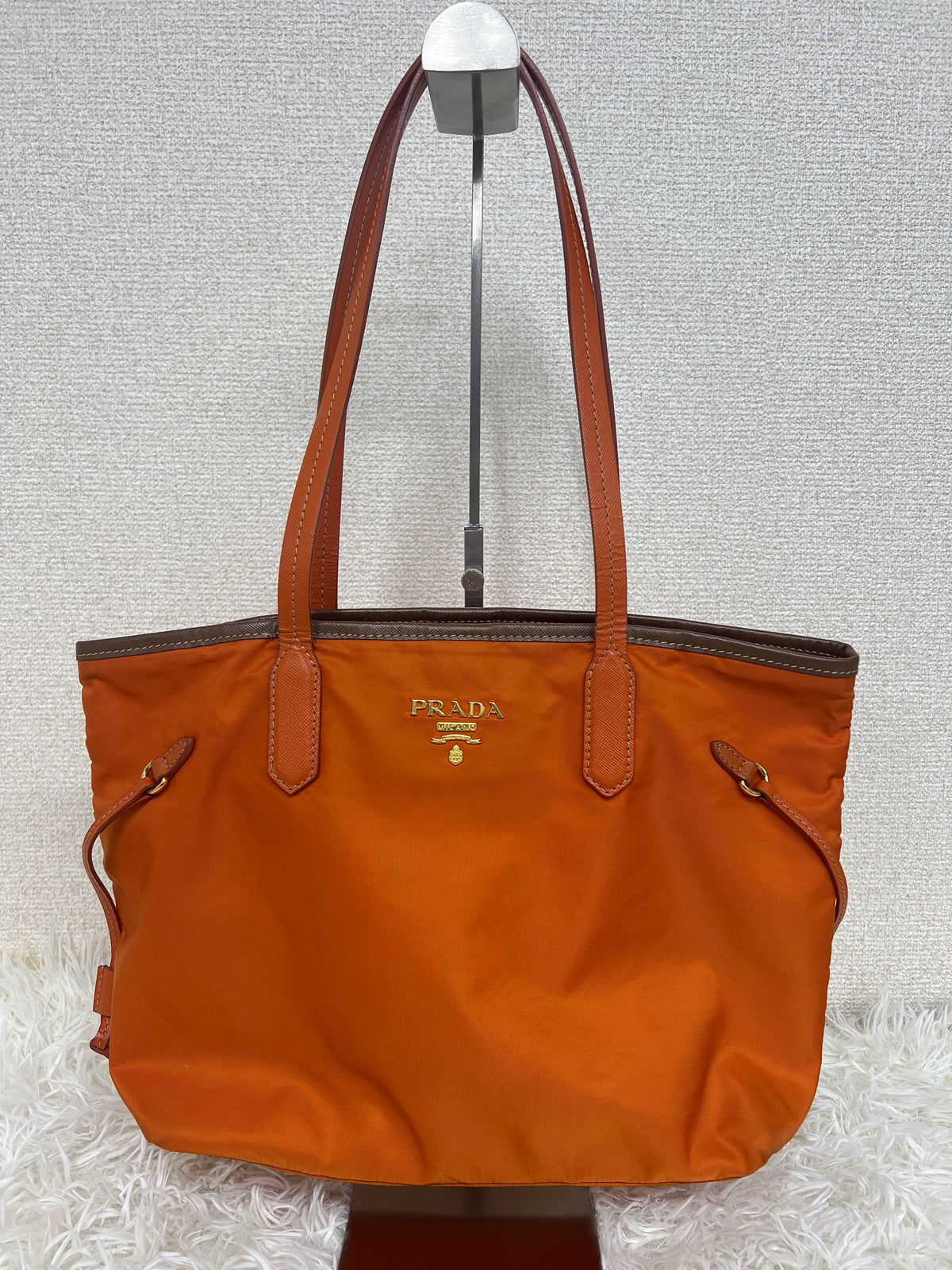 Prada Orange Tote Bags A-19140