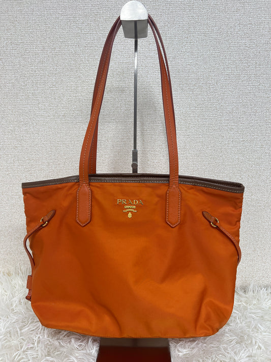 Prada Orange Tote Bags A-19140