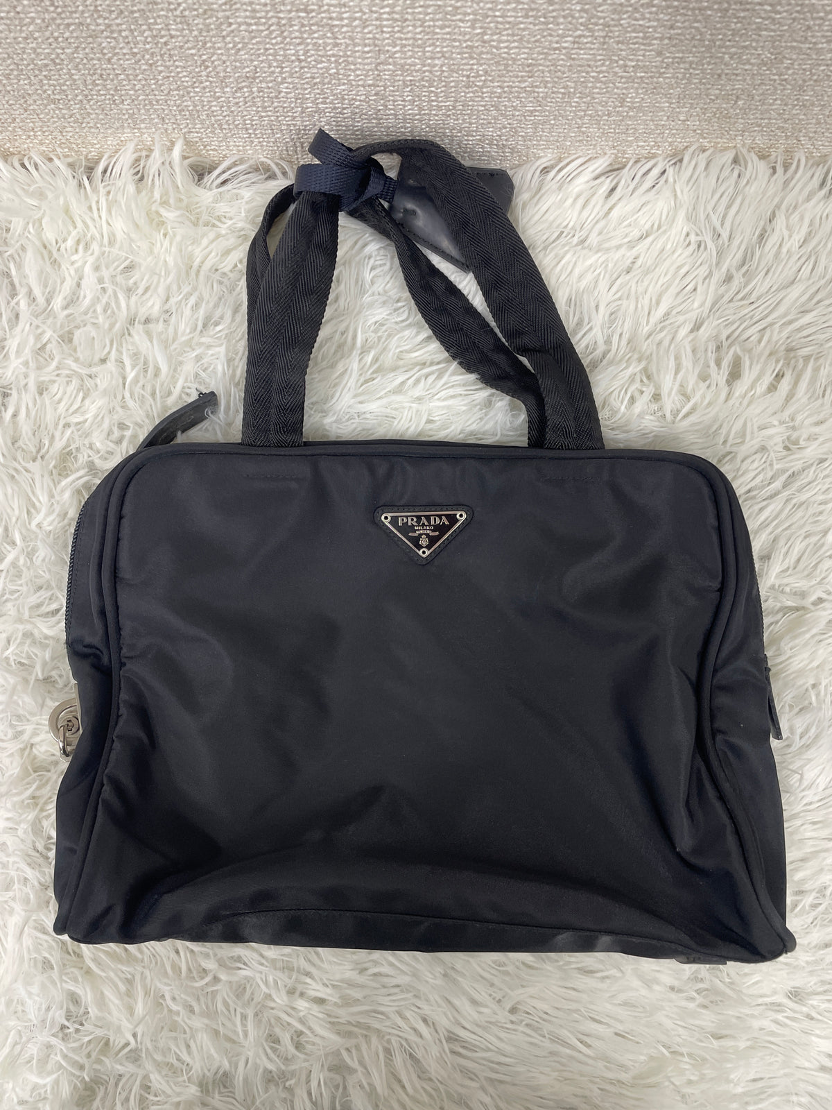 Prada Black Handle Bags A-19158