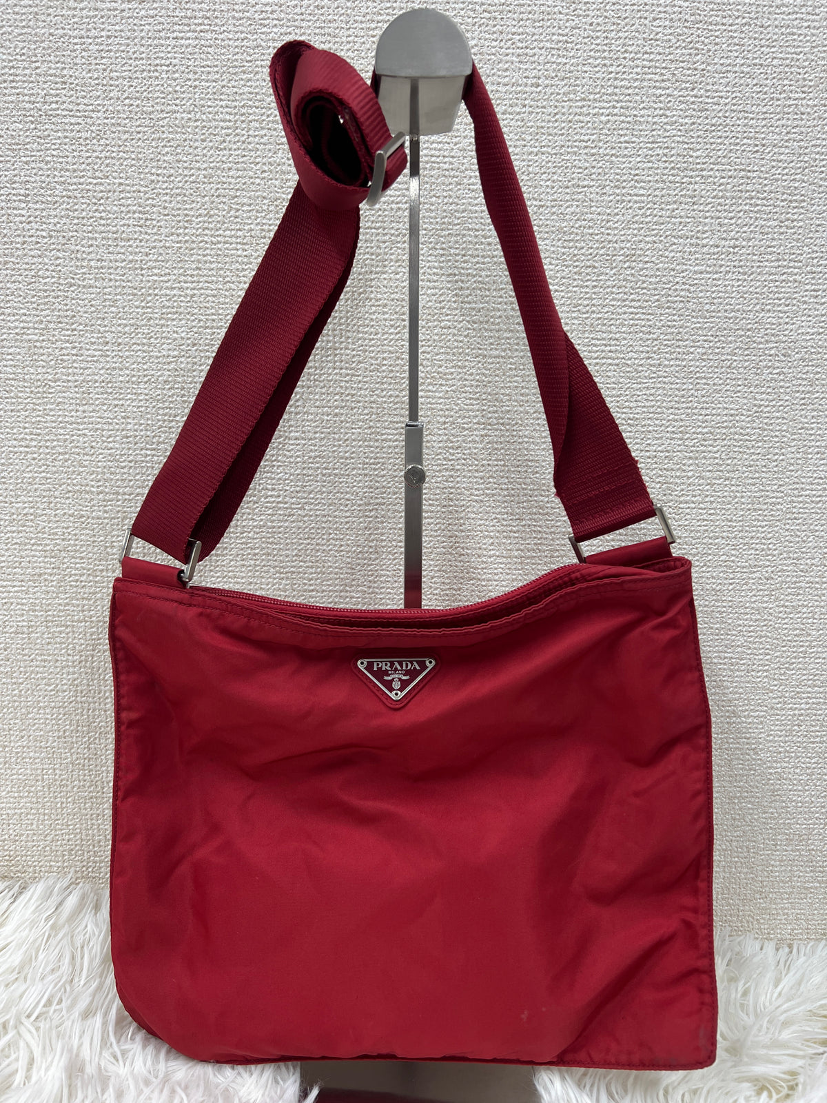 Prada Red Shoulder Bags A-19159