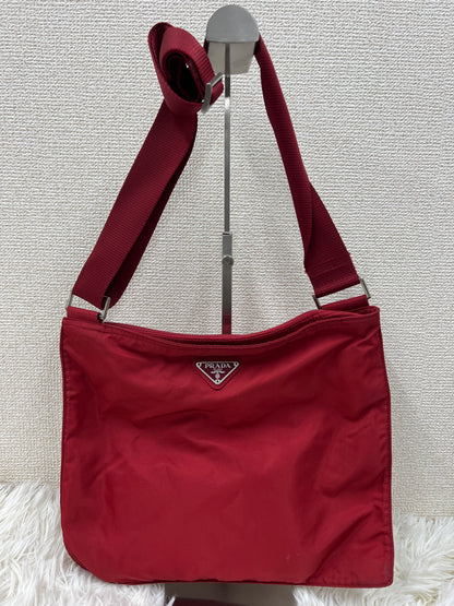 Prada Red Shoulder Bags A-19159