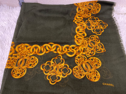 Chanel Gray Scarves A-19160