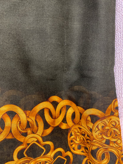 Chanel Gray Scarves A-19160