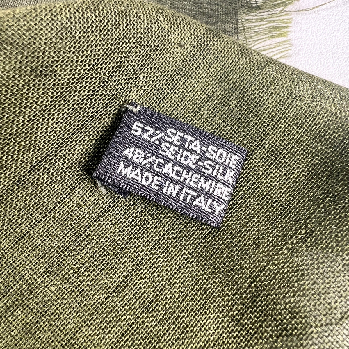 Chanel Gray Scarves A-19160