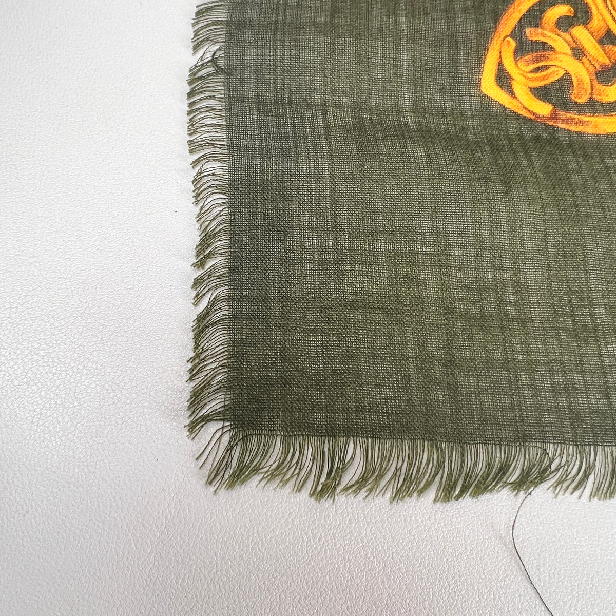 Chanel Gray Scarves A-19160
